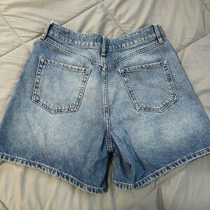 Forever 21 Light Blue Jean Shorts